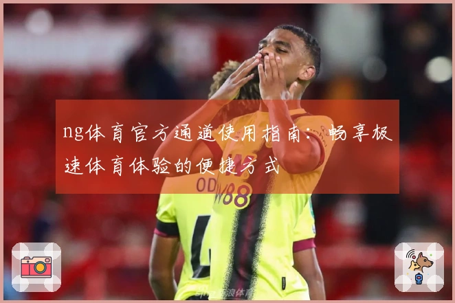 ng体育官方通道使用指南：畅享极速体育体验的便捷方式