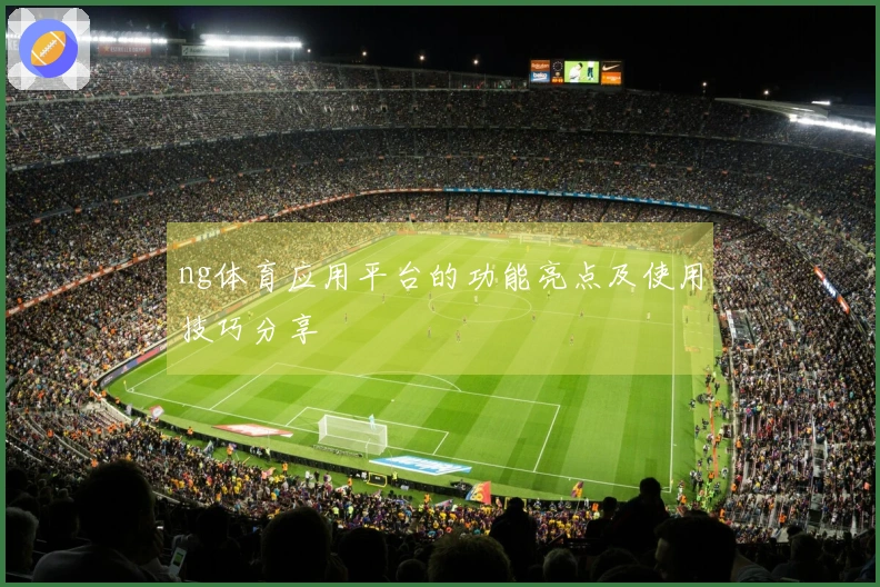 ng体育应用平台的功能亮点及使用技巧分享